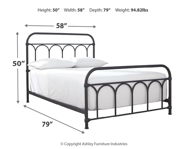 Ashley Express - Nashburg  Metal Hdbd/Ftbd/Rails