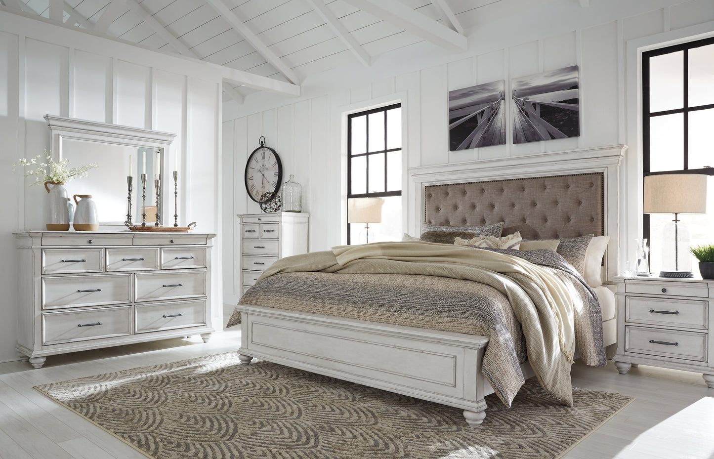 Kanwyn  Panel Bed