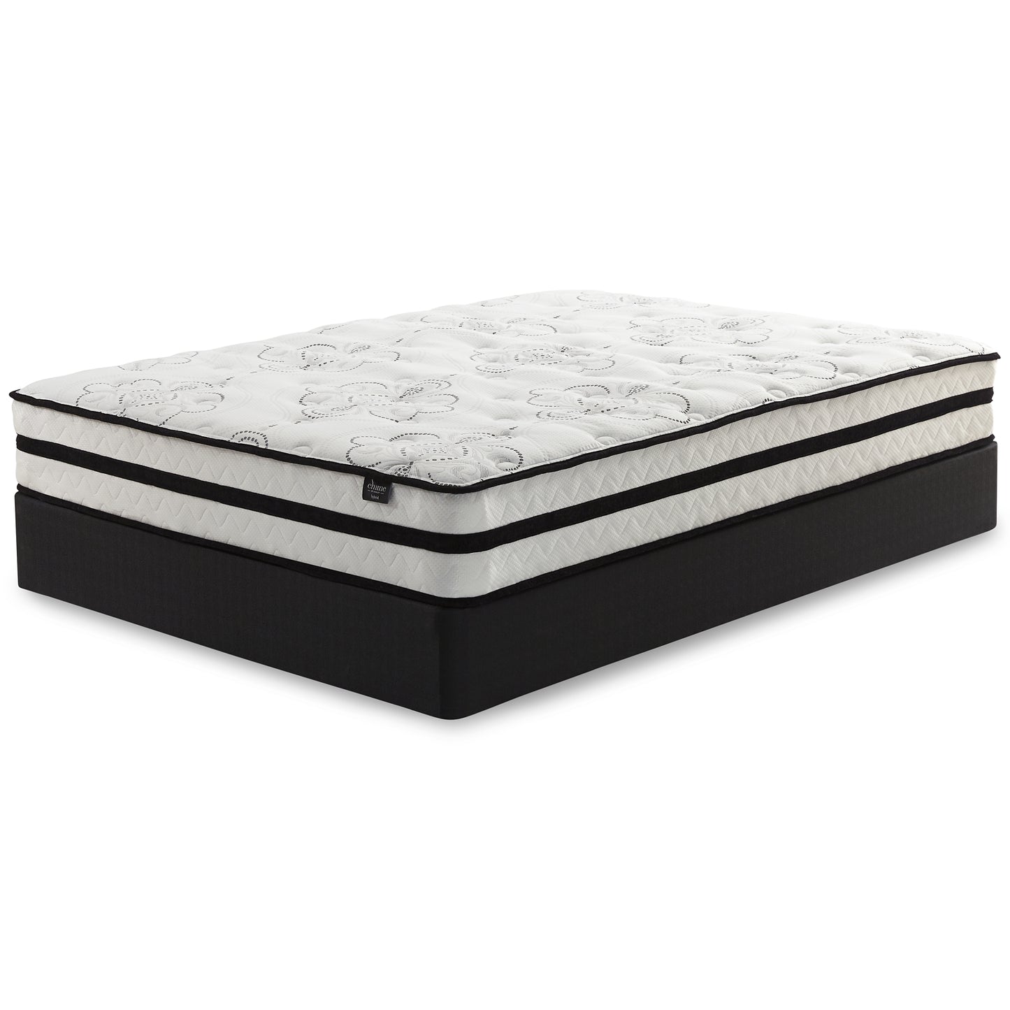 Ashley Express - Chime 10 Inch Hybrid Queen Mattress and Pillow