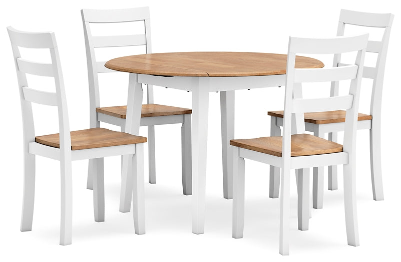 Ashley Express - Gesthaven Dining Table and 4 Chairs