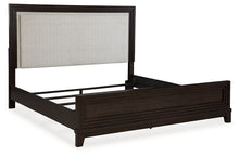 Load image into Gallery viewer, Neymorton Queen Upholstered Panel Bed with Dresser
