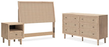 Load image into Gallery viewer, Cielden Full Panel Headboard with Dresser and Nightstand
