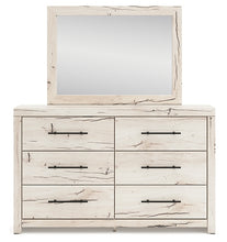 Load image into Gallery viewer, Lawroy Queen Panel Storage Bed with Mirrored Dresser
