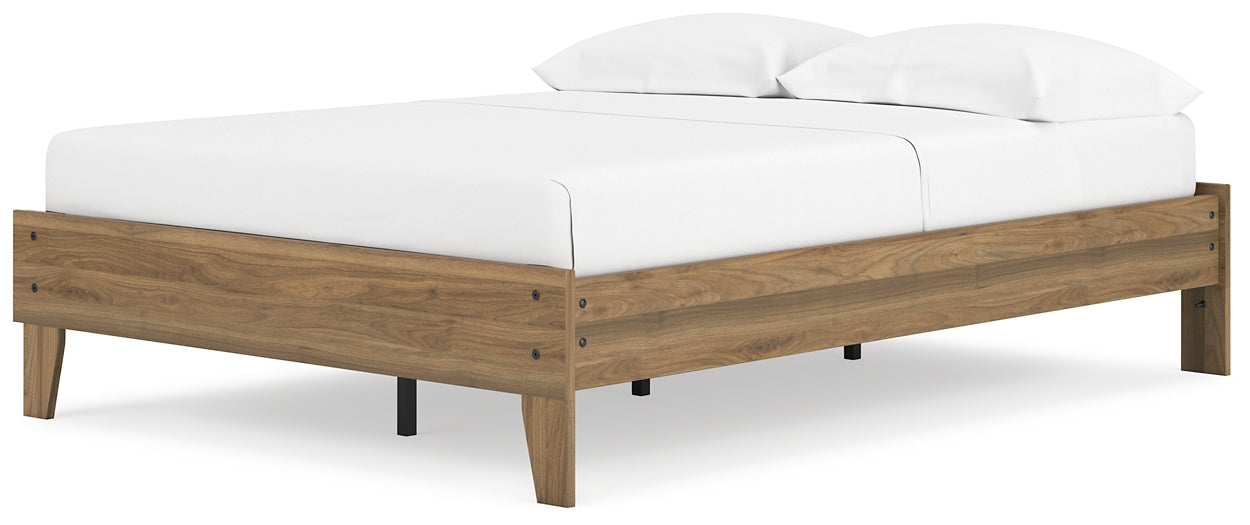 Ashley Express - Deanlow Full Platform Bed with Dresser and Nightstand