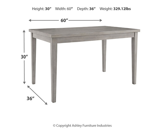 Ashley Express - Parellen Rectangular Dining Room Table