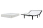 Ashley Express - Chime 12 Inch Memory Foam Mattress with Adjustable Base