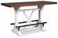 Ashley Express - Valebeck Counter Height Dining Table and 4 Barstools