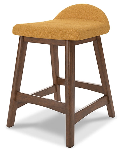 Ashley Express - Lyncott Upholstered Barstool (2/CN)