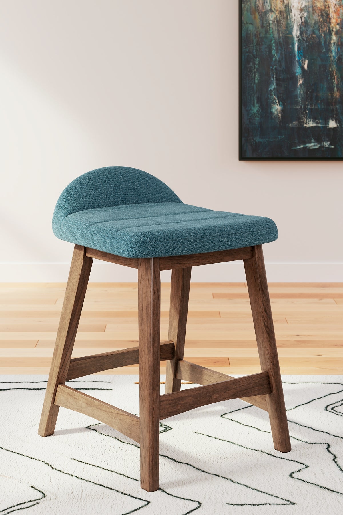 Ashley Express - Lyncott Upholstered Barstool (2/CN)